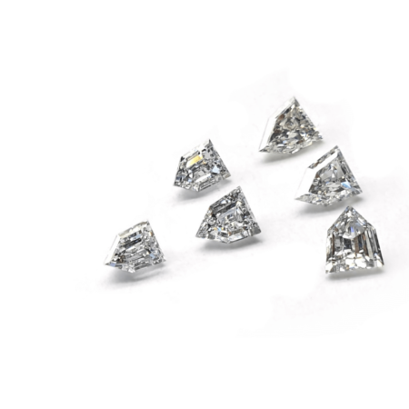 Shield Shape - Lab Grown HPHT Diamonds