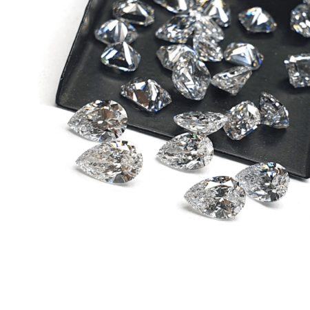 Pear Shape - Lab Grown HPHT Diamonds