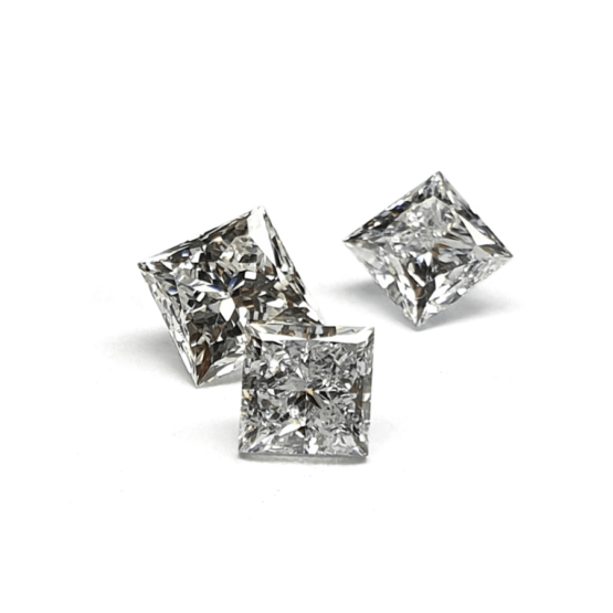 Princess shape Lab Grown Diamond