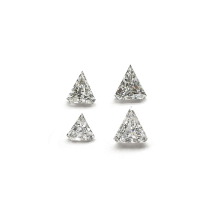 Triangle Shape - Lab Grown HPHT Diamonds