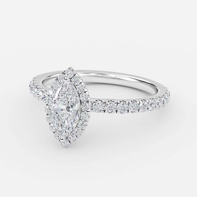 0.5 carat marquise diamond ring
