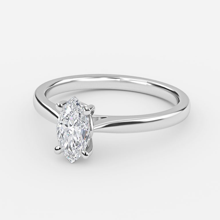 1 4 carat marquise diamond solitaire ring