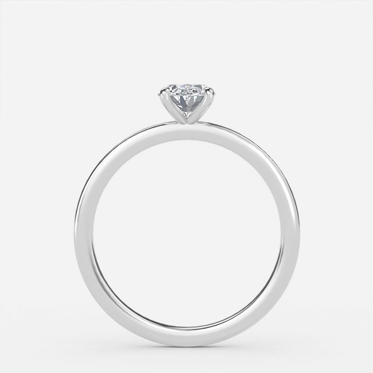 1 carat oval solitaire engagement ring
