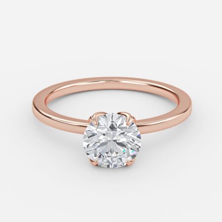 Kolm Round Solitaire Engagement Ring