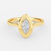 2 carat marquise diamond engagement rings