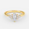 2 carat marquise engagement ring