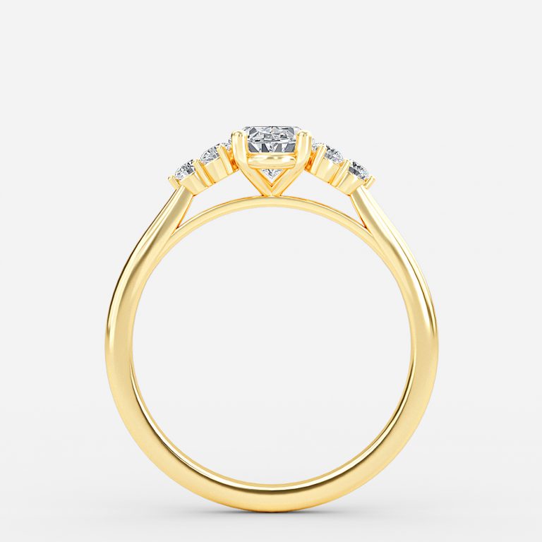 2 carat oval diamond engagement ring