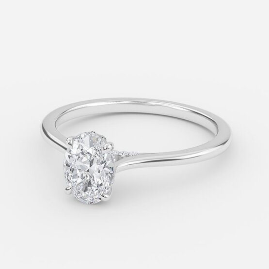 5 stone oval diamond ring