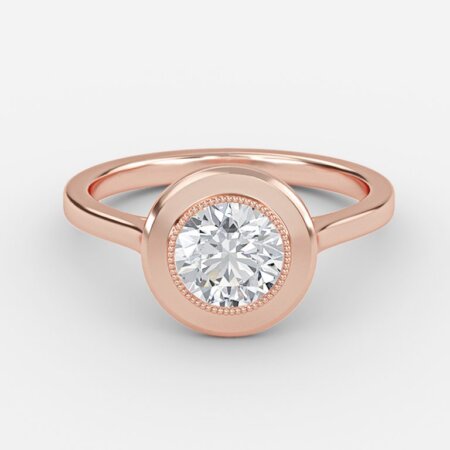 Alani Round Bezel Engagement Ring