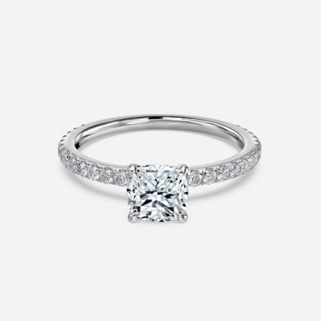 Winston Cushion Dainty Engagement Ring