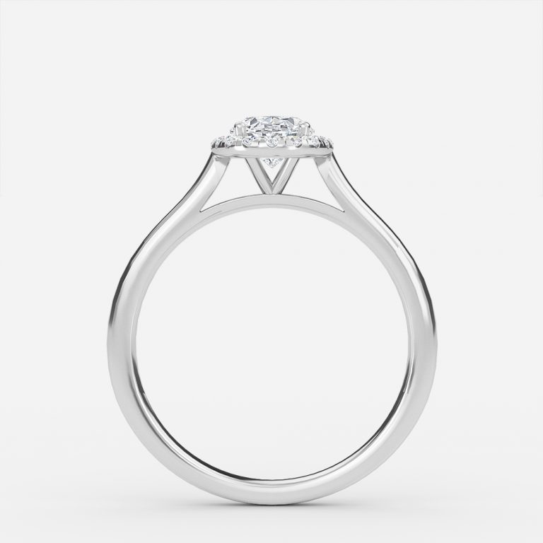 diamond ring oval with halo