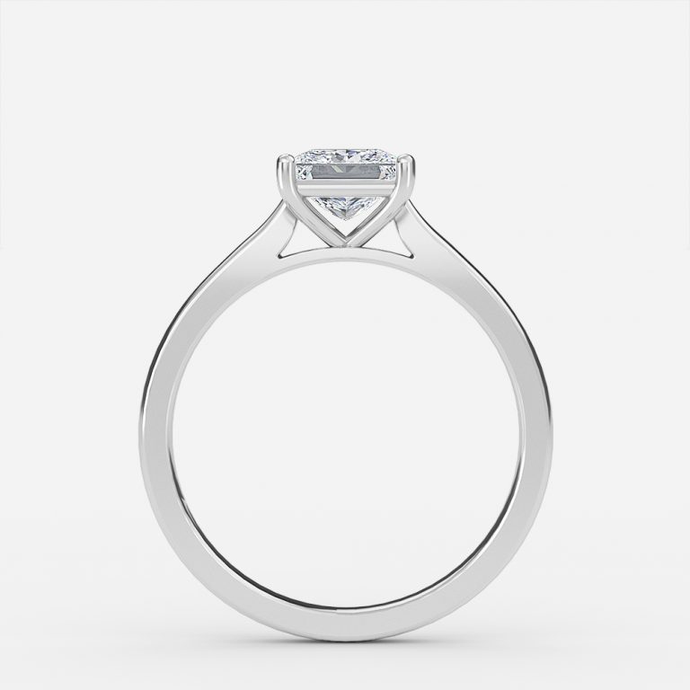 diamond solitaire rings princess cut