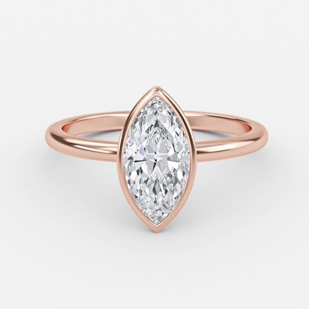 Aerin Marquise Bezel Engagement Ring