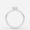 emerald bezel set ring