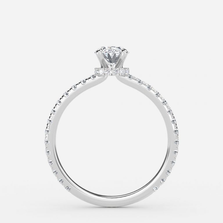 lab created oval diamond engagement rings