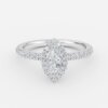 marquise diamond halo