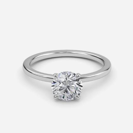 Lydia Round Solitaire Engagement Ring
