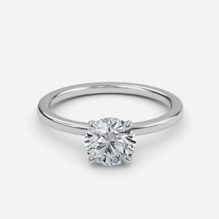 Jiani Round Solitaire Engagement Ring