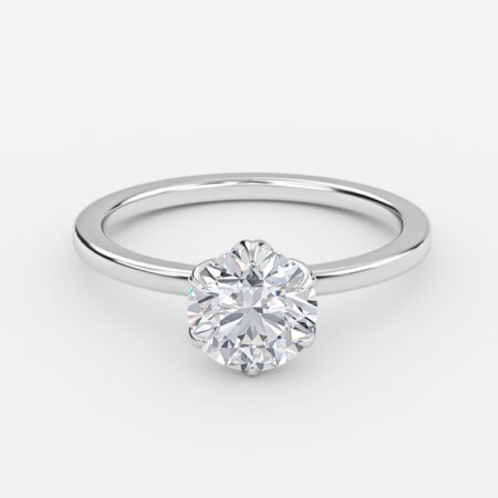 Galadriel Round Solitaire Engagement Ring
