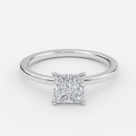 Lydia Princess Solitaire Engagement Ring
