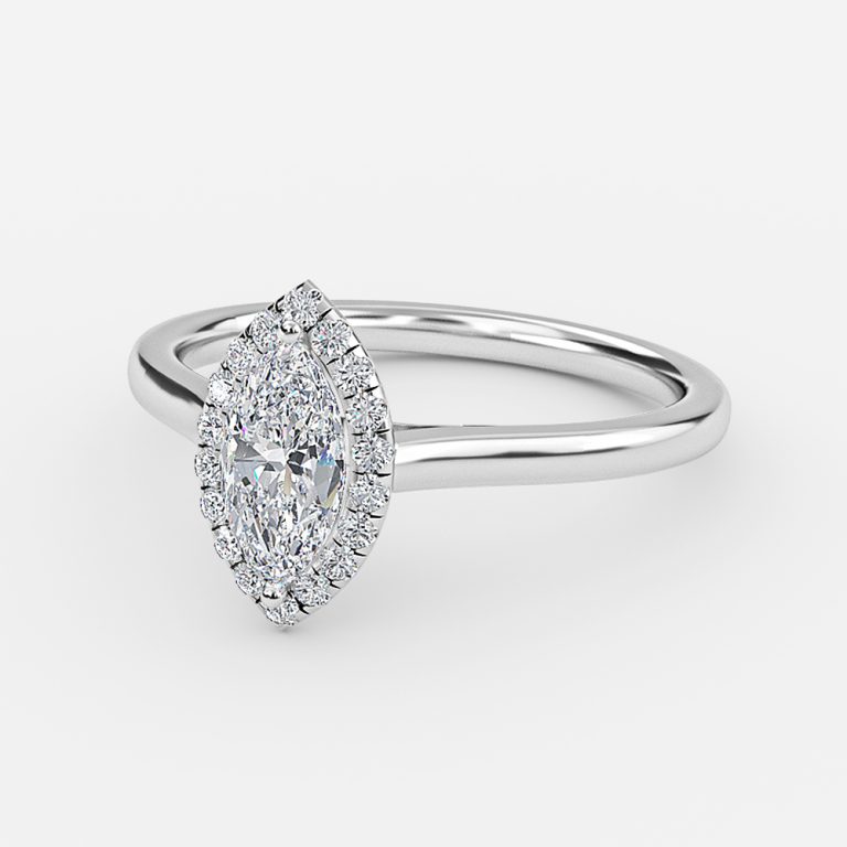 wedding ring marquise cut