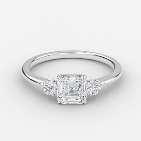 Jemima Asscher Three Stone Engagement Ring