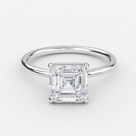 Adriana Asscher Solitaire Engagement Ring