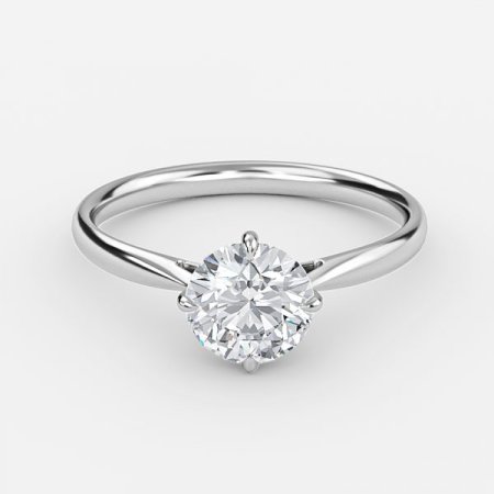 Loritz Round Solitaire Engagement Ring