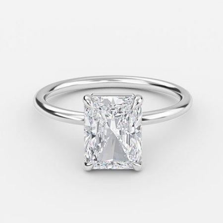 Adriana Radiant Solitaire Engagement Ring