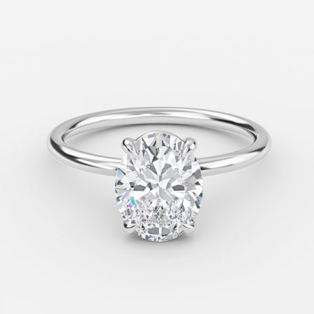 Adriana Oval Solitaire Engagement Ring