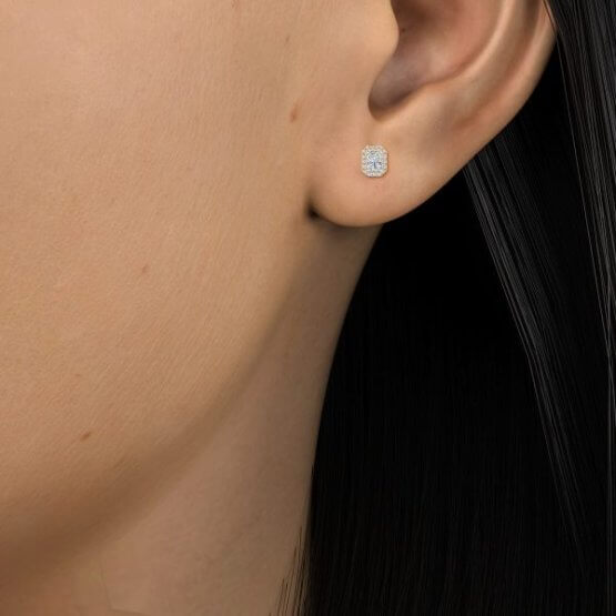 Lab Created Diamond Stud Earrings |Avanti Fine Jewellers of Derbyshire