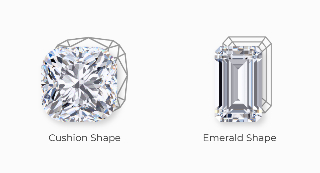 Cushion Cut vs Emerald Cut Diamonds Which one is right for you
