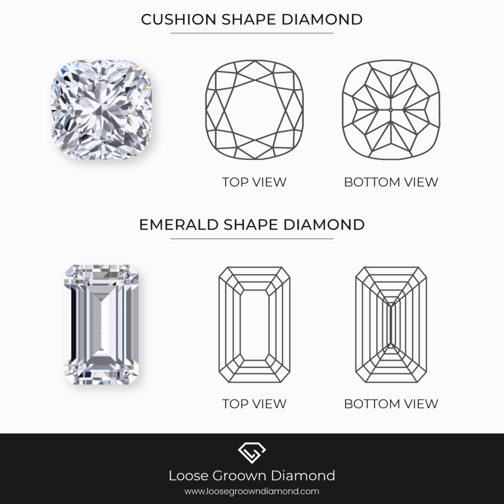 Cushion Cut vs Emerald Cut Diamonds Which one is right for you?