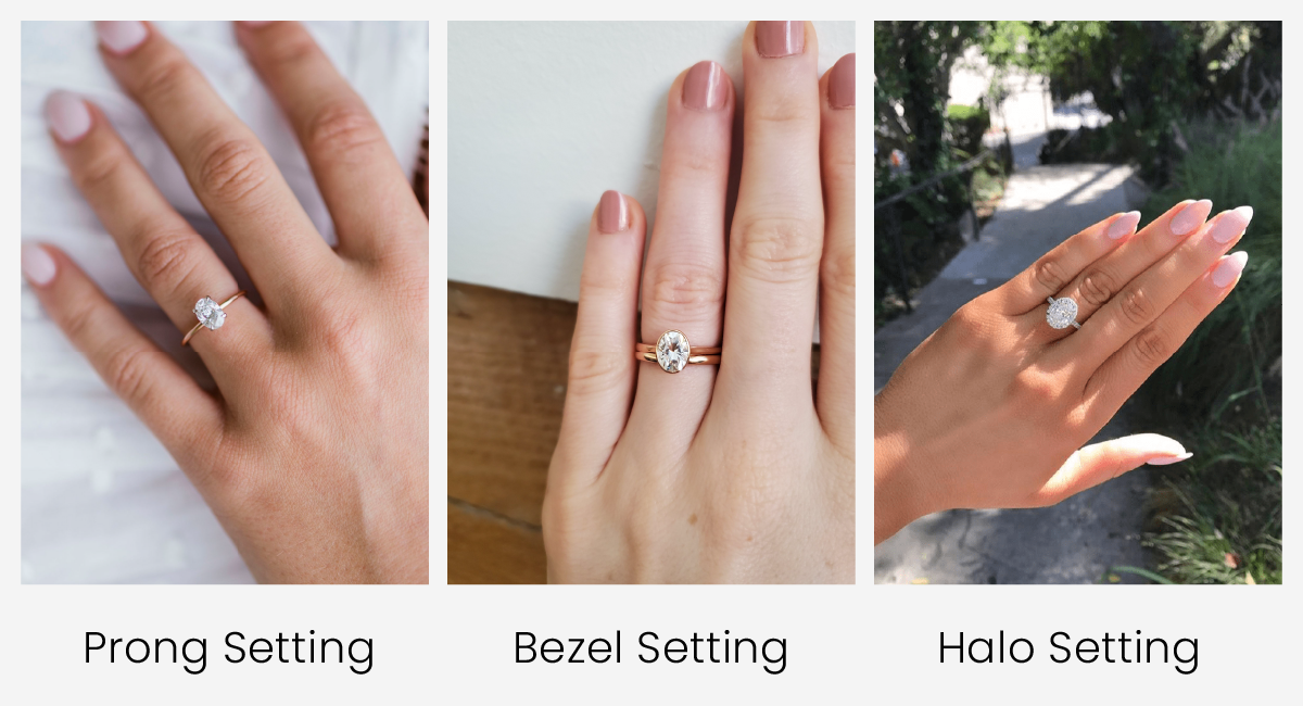 best oval cut diamond rings