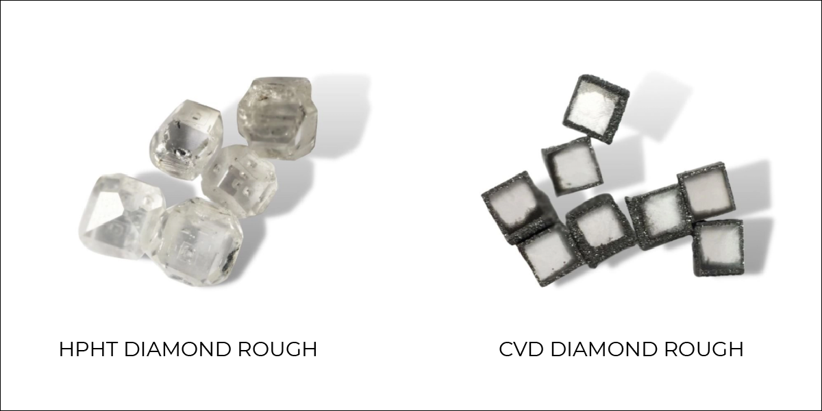 cvd vs hpht diamond rough