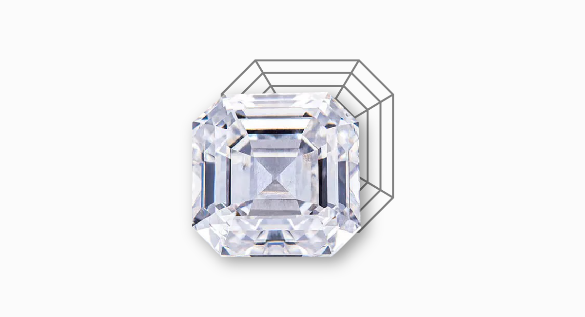 what is square emerald cut diamond