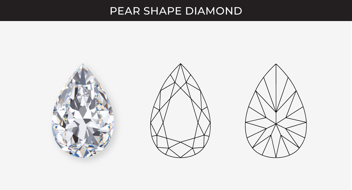 pear cut diamond