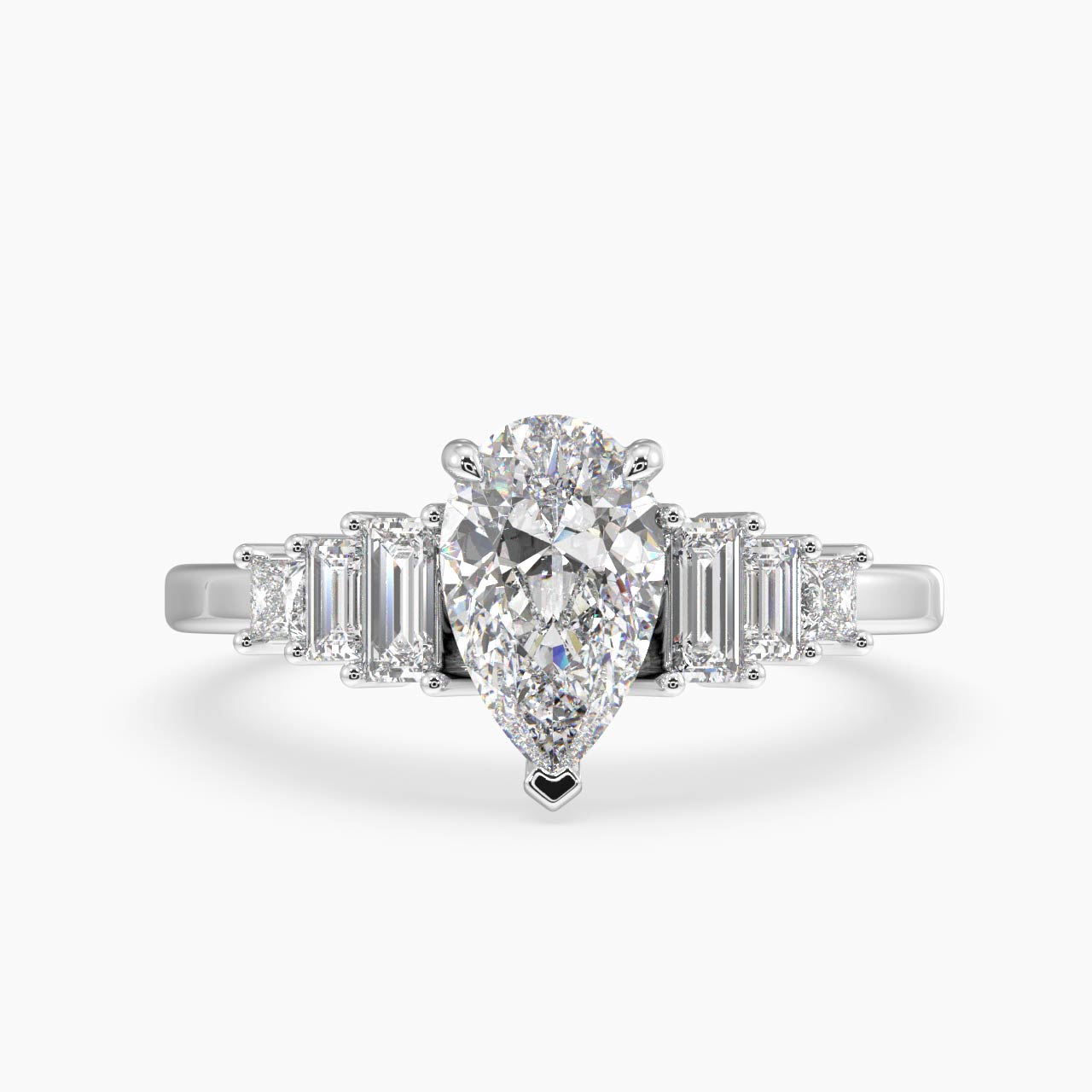 Channel-Set Engagement Ring by Love Story 309-11572 - Love Story Diamonds