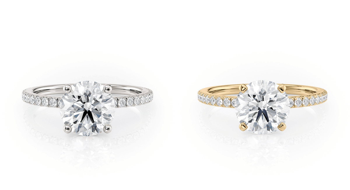 Platinum vs Gold Lab Diamond Rings: Choosing the Perfect Symbol of Love