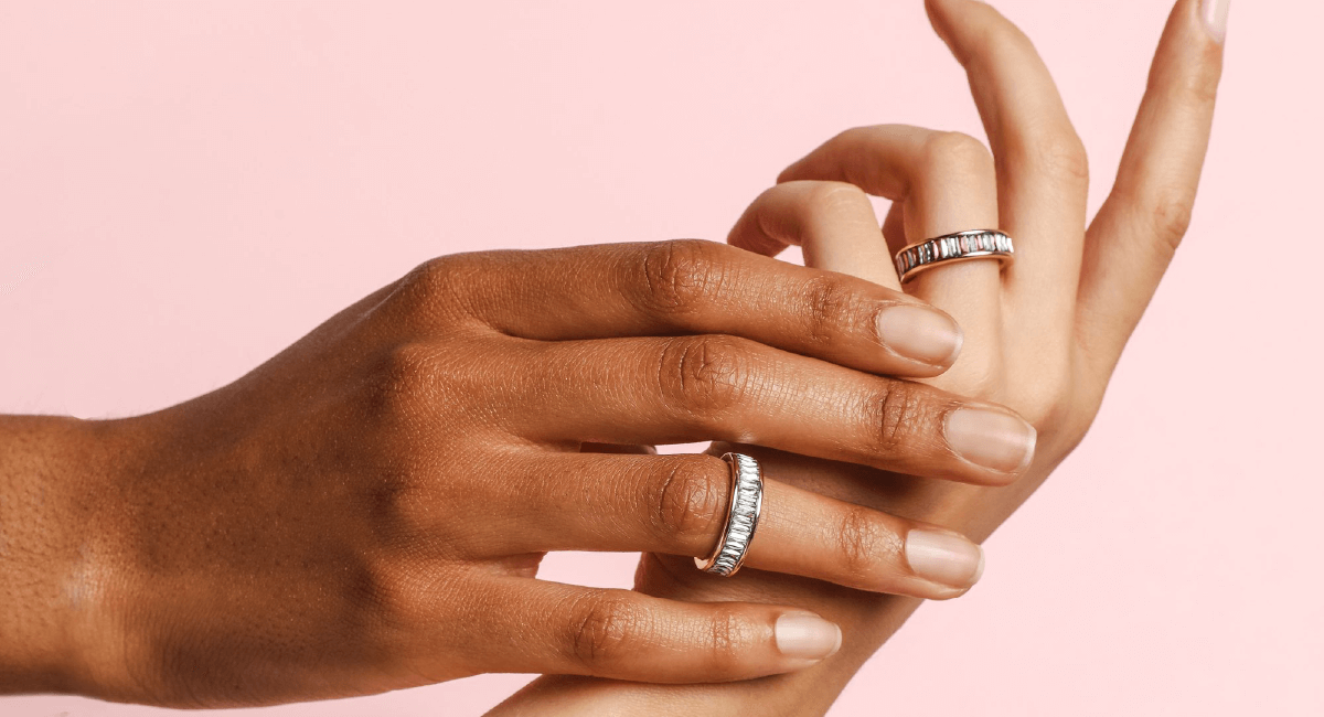 Measure women's ring shop size