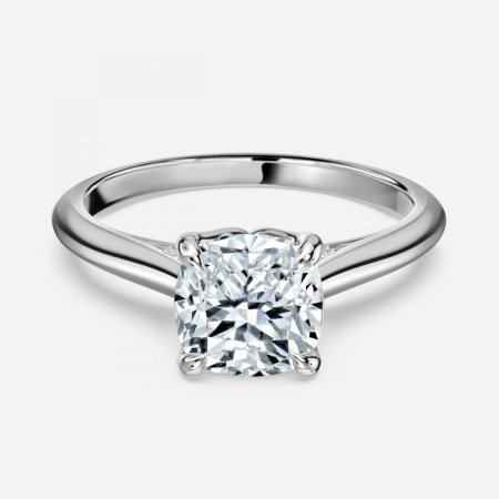 Kensley Cushion Solitaire Engagement Ring