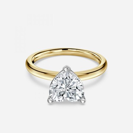 Lydia Heart Solitaire Engagement Ring