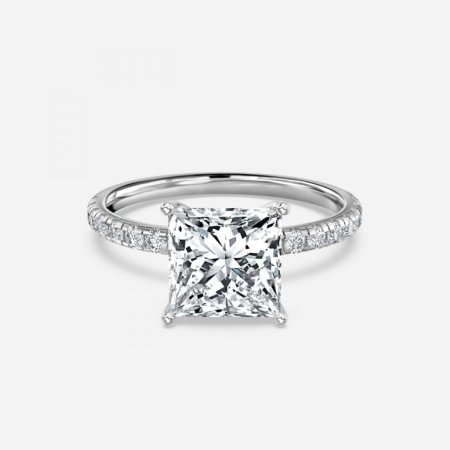 Sahana Princess Diamond Band Engagement Ring