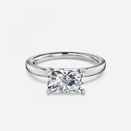 Demi Radiant Solitaire Engagement Ring