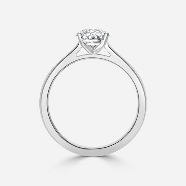 Arya Oval Solitaire Lab Grown Diamond Engagement Ring