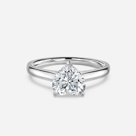 Arya Heart Solitaire Engagement Ring