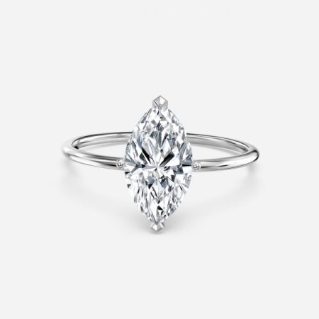 Adaya Marquise Solitaire Engagement Ring