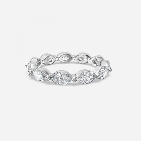 East West Marquise Eternity Band