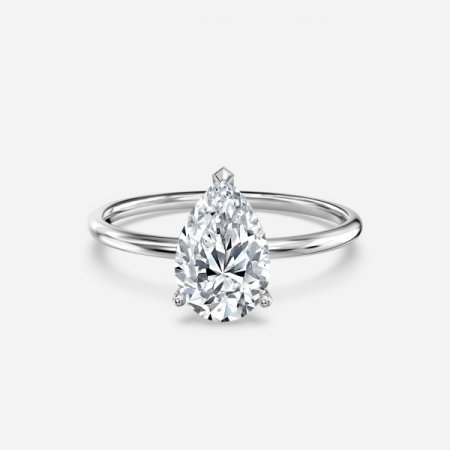 Adaya Pear Solitaire Engagement Ring