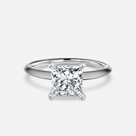Alika Princess Diamond Solitaire Engagement Ring